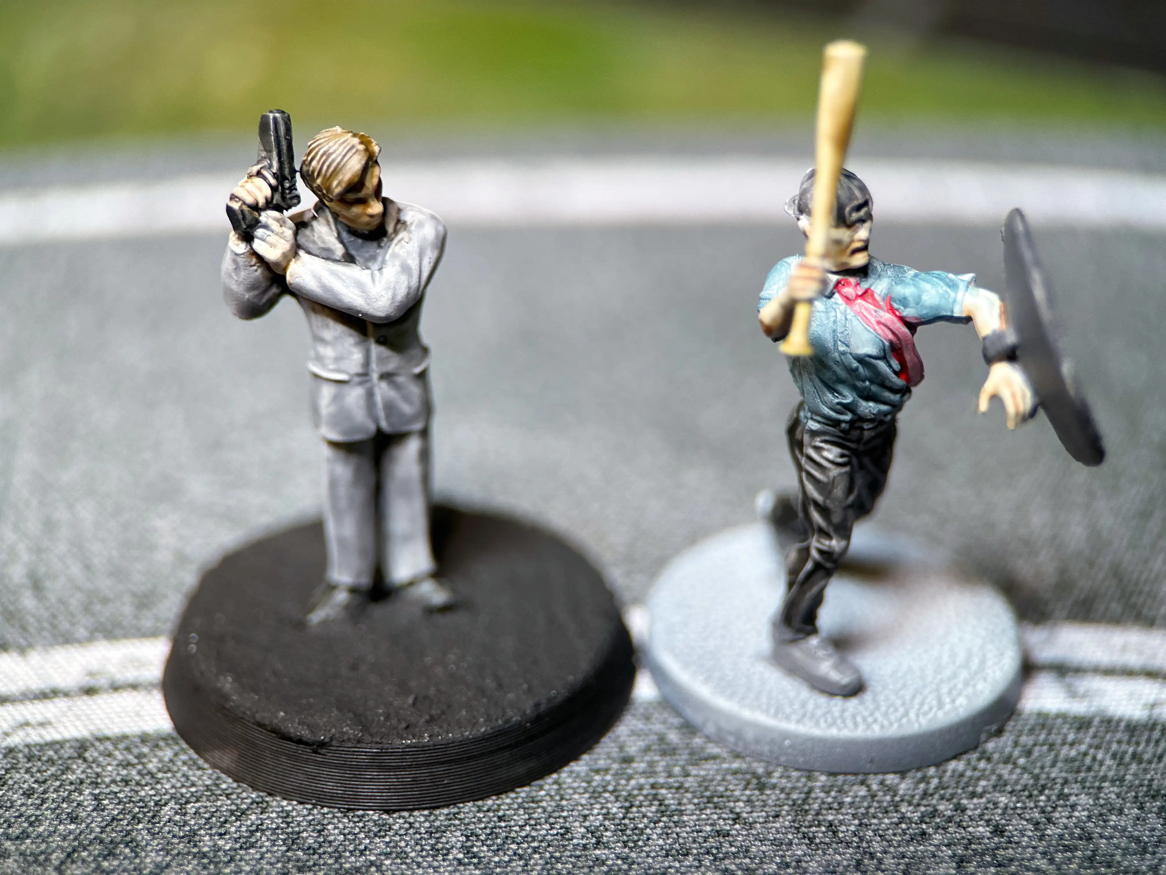 photo of William's miniature next to the kid's miniature
